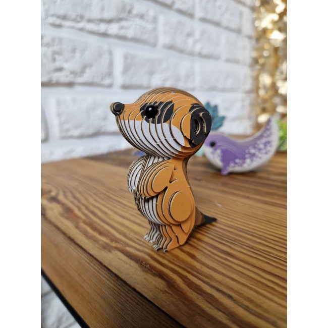 Eko Układanka 3D Eugy - Surykatka