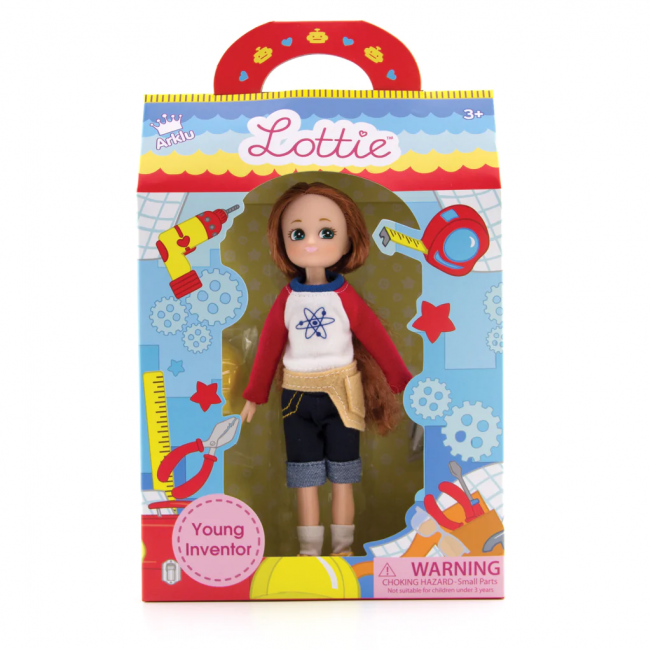 Lalka Lottie - Młody wynalazca