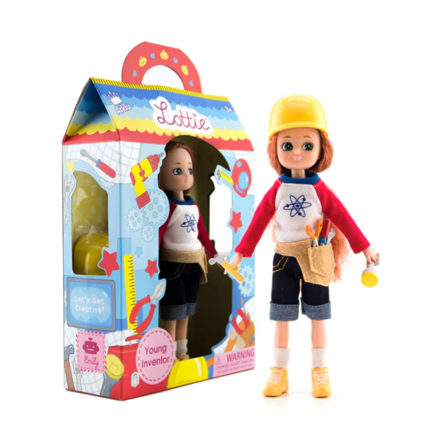 Lalka Lottie - Młody wynalazca