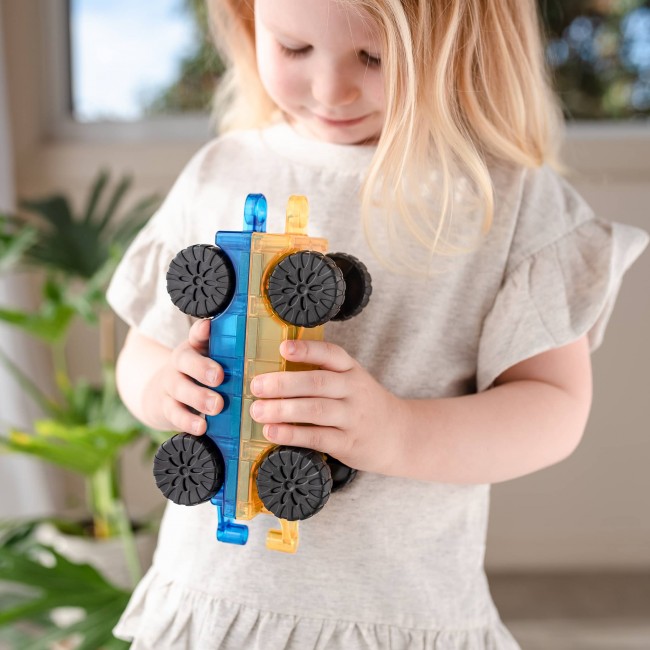 Klocki magnetyczne Connetix - Rainbow Car Pack 2 el.
