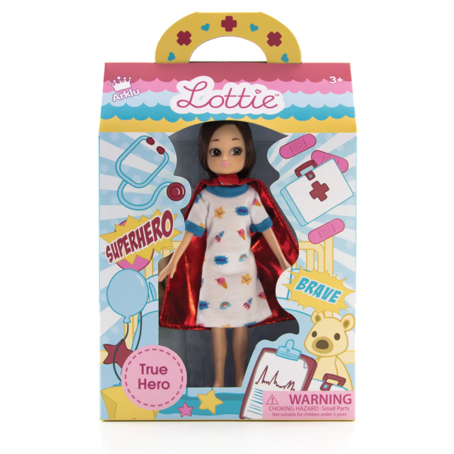 Lalka Lottie - Super bohaterka
