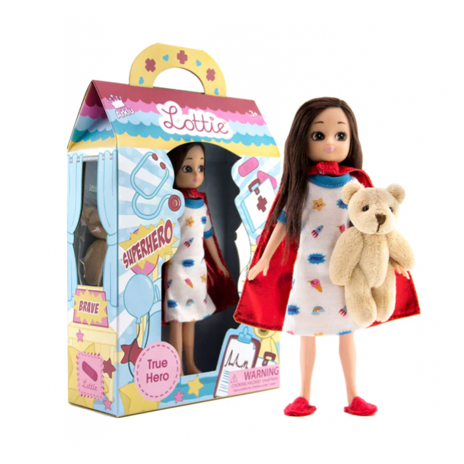 Lalka Lottie - Super bohaterka