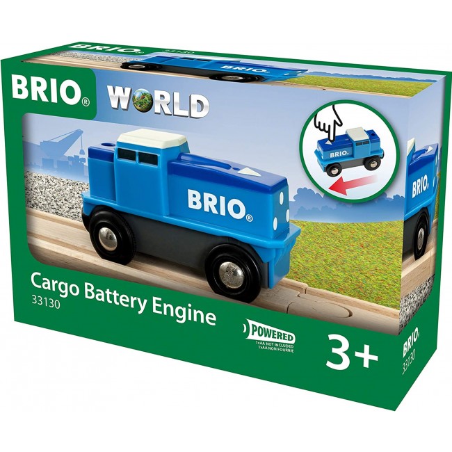 Lokomotywa Cargo na Baterie BRIO World