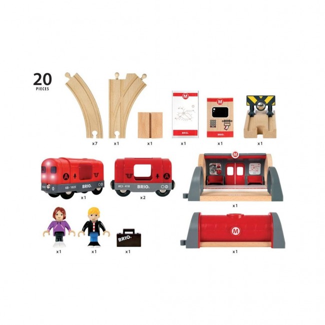 Zestaw Startowy Metro BRIO World