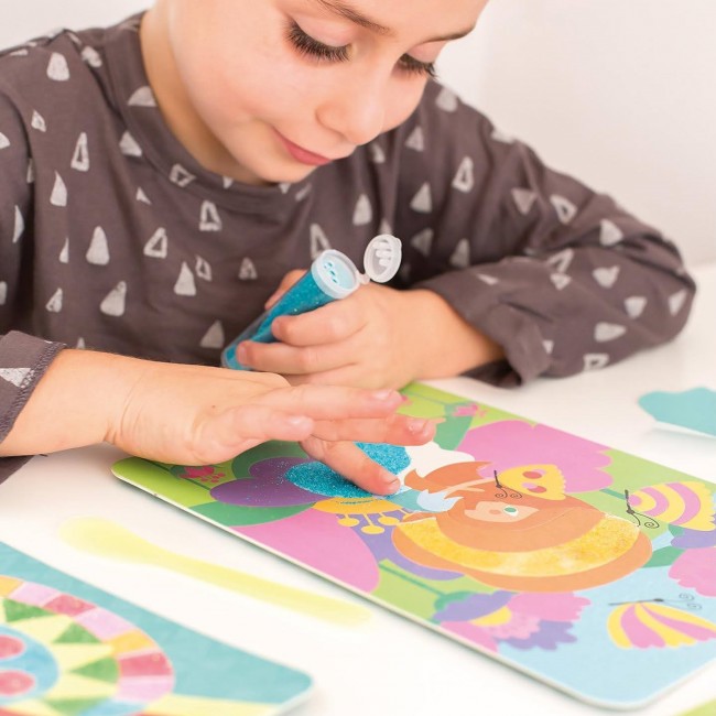 Zestaw artystyczny z brokatem Apli Kids