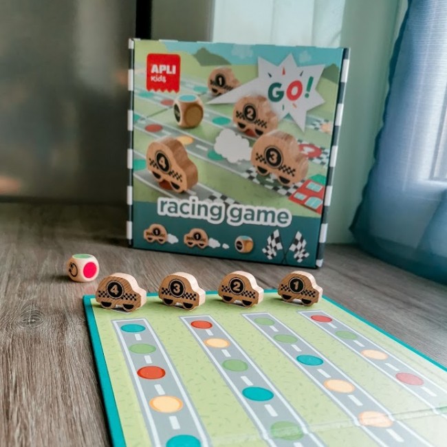 Gra planszowa Apli Kids - Wyścigi