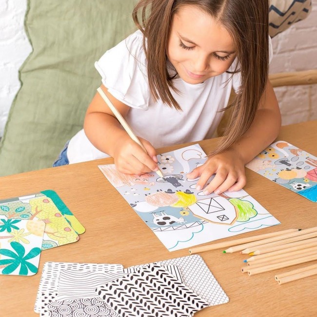 Zestaw artystyczny Apli Kids - Tekstury