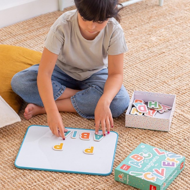 Magnesy drewniane Apli Kids - Litery