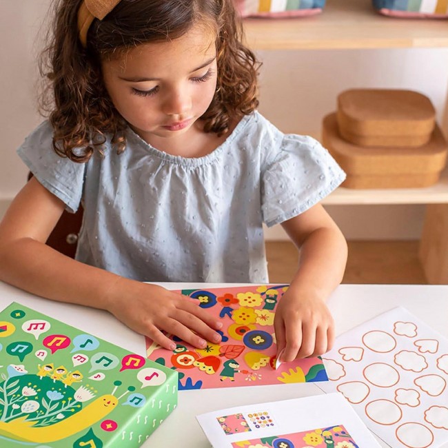 Zestaw z naklejkami Apli Kids - Liliput