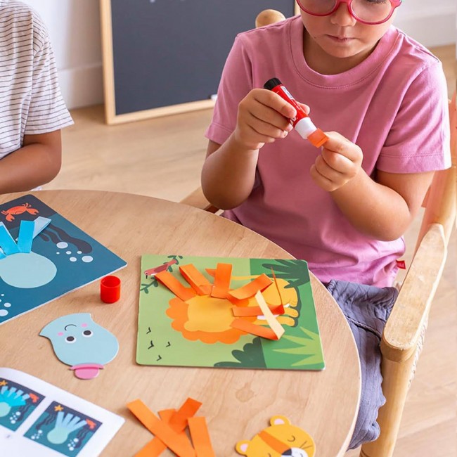 Mój pierwszy zestaw artystyczny Apli Kids - Papierowe pętelki