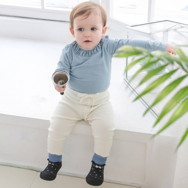 Oddychające antypoślizgowe buciki Attipas - Pet Charcoal XL