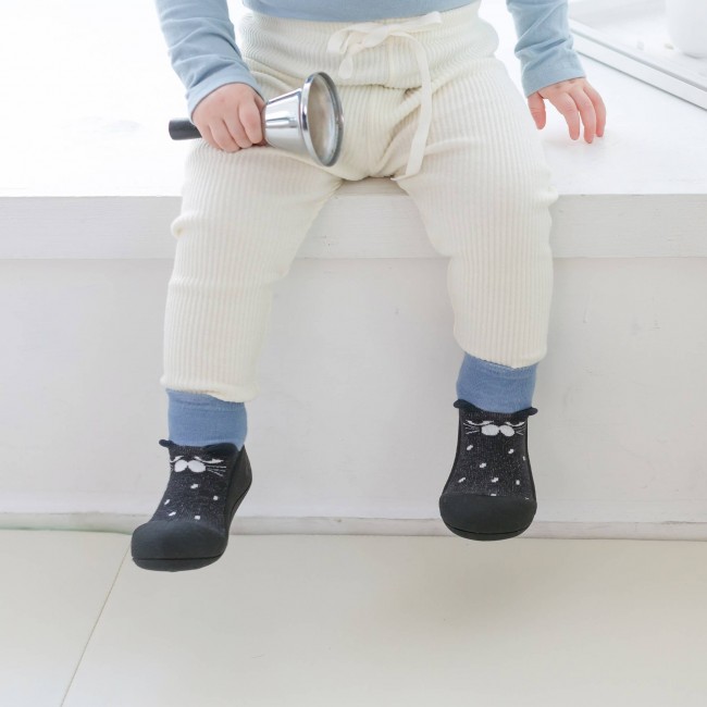 Oddychające antypoślizgowe buciki Attipas - Pet Charcoal XL