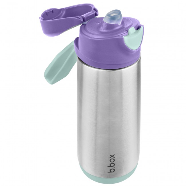 Butelka termiczna z ustnikiem sportowym 500 ml b.box - Lilac Pop
