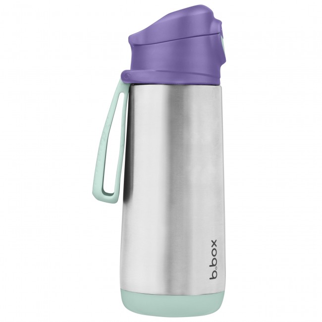 Butelka termiczna z ustnikiem sportowym 500 ml b.box - Lilac Pop