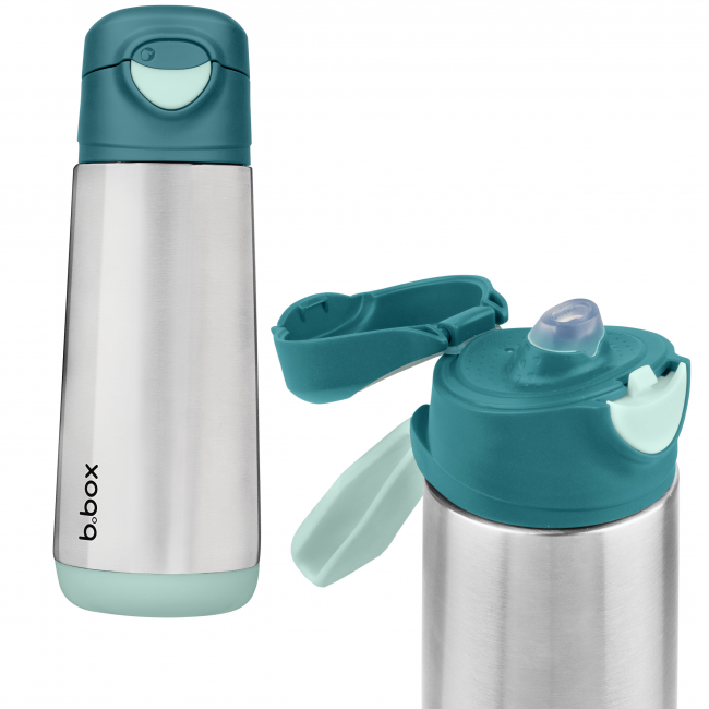 Butelka termiczna z ustnikiem sportowym 500 ml b. box - Emerald Forest