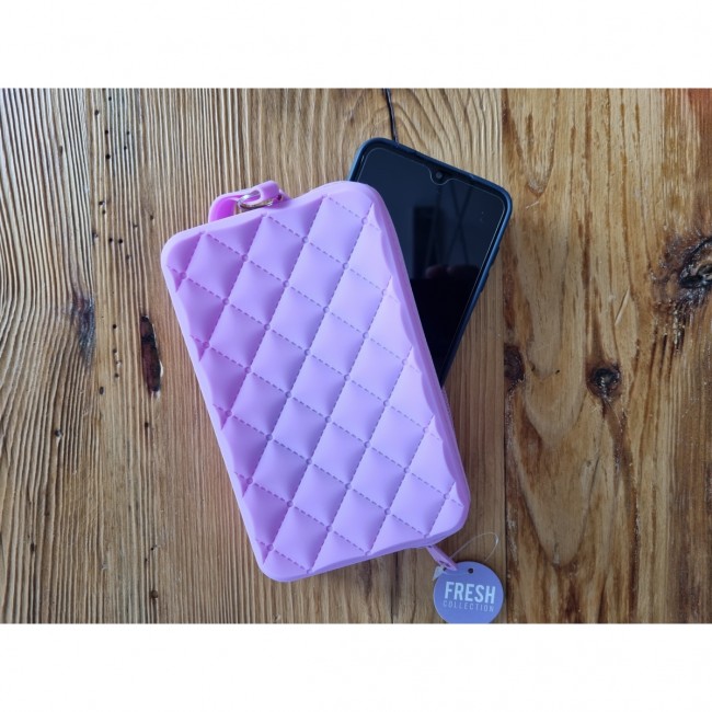 Silikonowy piórnik, etui Fresh Collection Apli Kids - Pomarańczowy