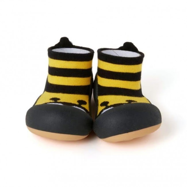 Oddychające antypoślizgowe buciki Attipas - Bee Yellow M