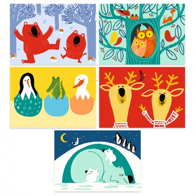 Wydrapywanka Djeco - Nauka o zwierzętach