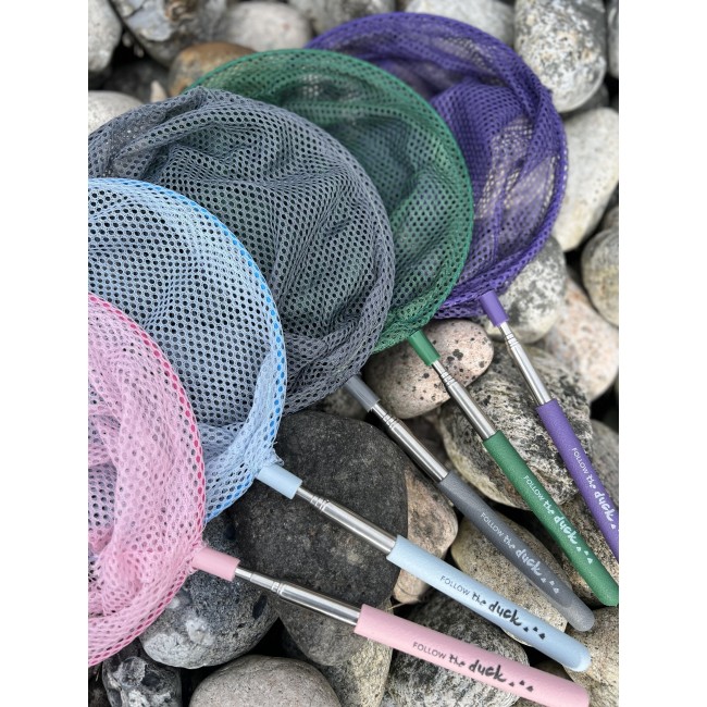 Siatka teleskopowa FOLLOW the duck - Purpurowy