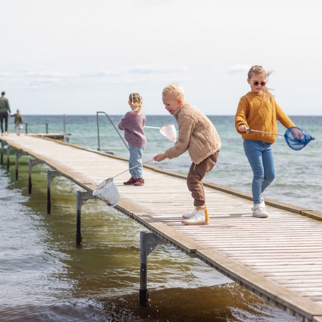 Siatka teleskopowa FOLLOW the duck - Pudrowy Róż