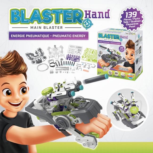 Wyrzutnia pneumatyczna na rękę Buki - Blaster