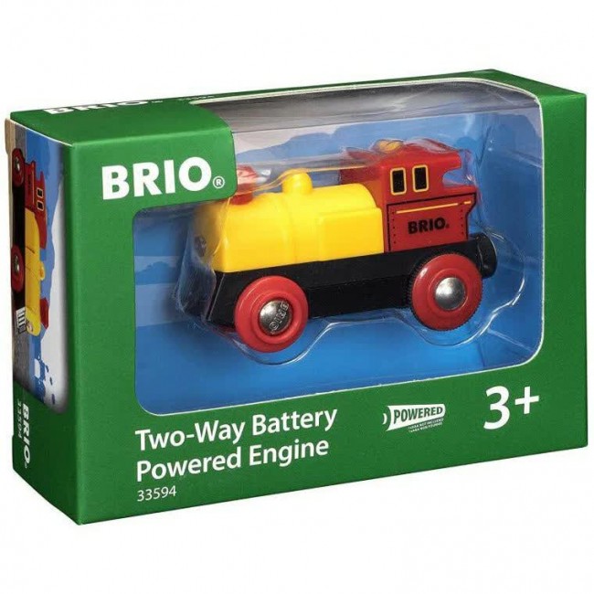 Lokomotywa na Baterie Żółta BRIO World
