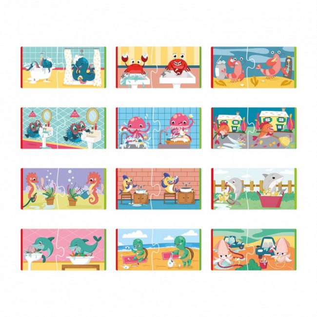 Puzzle ekologiczne Adventerra Games - Oszczędzanie wody