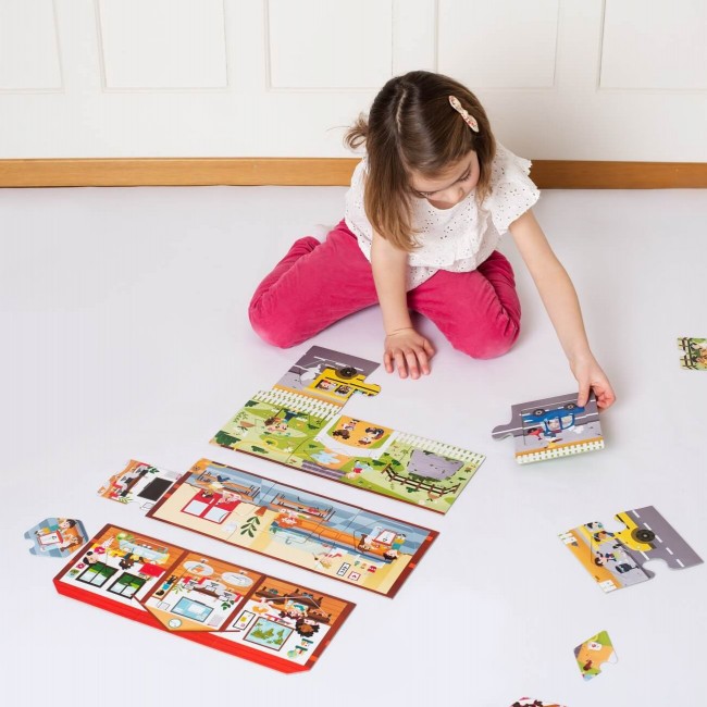 Puzzle edukacyjne Adventerra Games - My Eco School