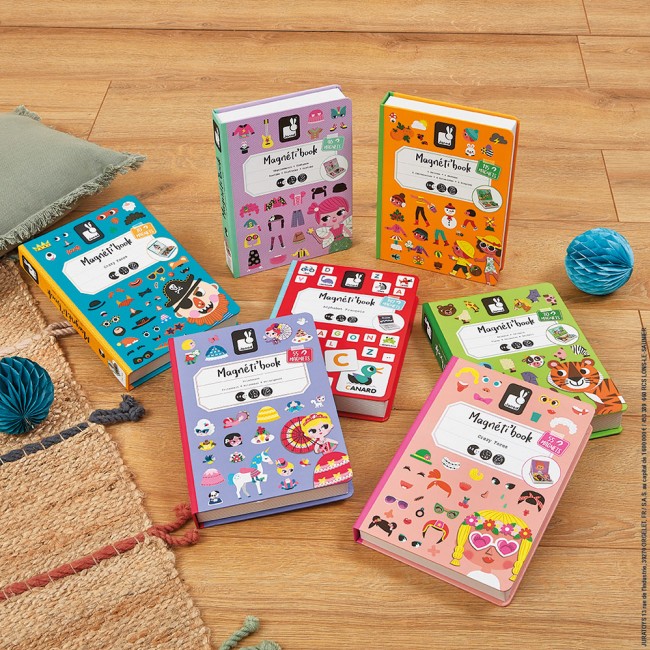 Magnetyczna układanka Magnetibook Janod - Zawody