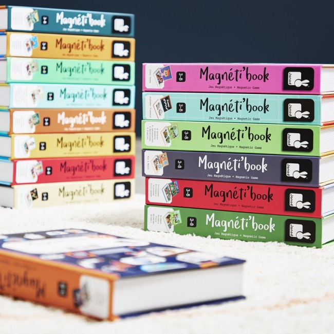 Magnetyczna układanka Magnetibook Janod - Zawody