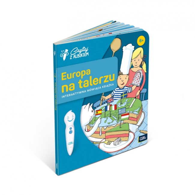 Książka Czytaj z Albikiem Albi - Europa na talerzu