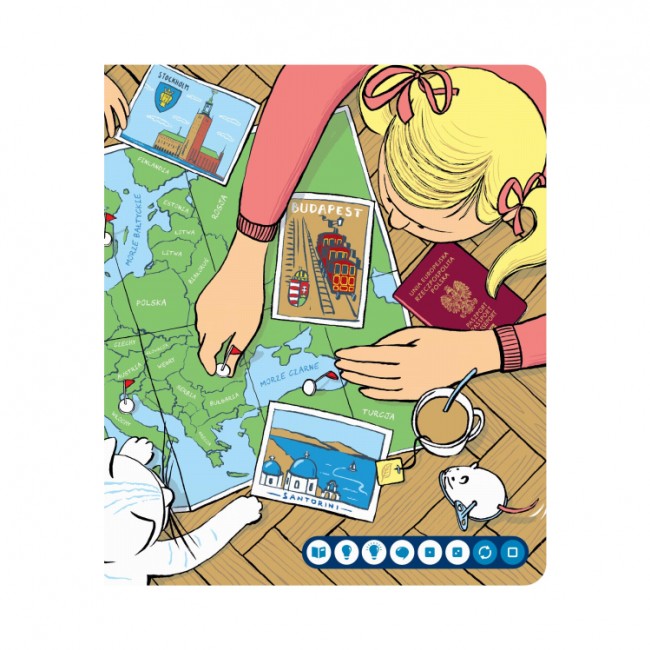 Książka Czytaj z Albikiem Albi - Europa na talerzu