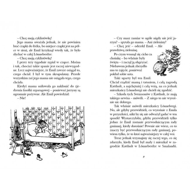 Książka "Przygody Emila ze Smalandii" Wydawnictwo Nasza Księgarnia