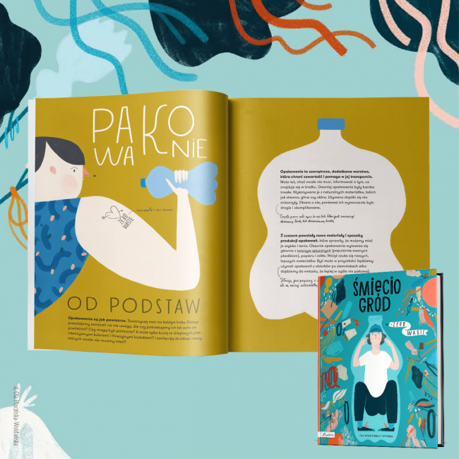 Książka "Śmieciogród" Wydawnictwo Papilon