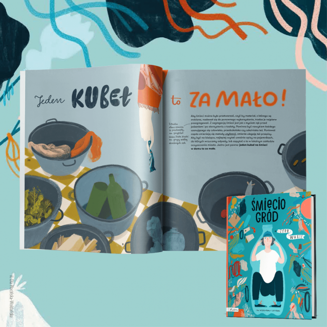 Książka "Śmieciogród" Wydawnictwo Papilon