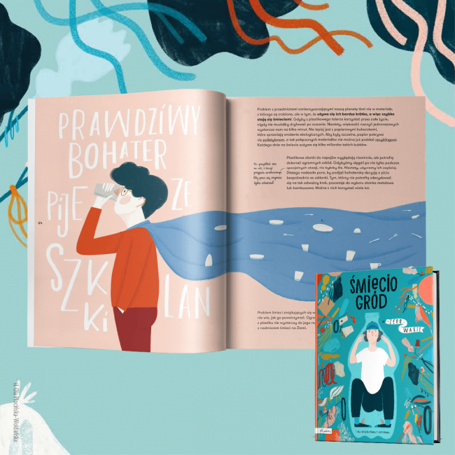 Książka "Śmieciogród" Wydawnictwo Papilon