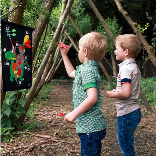 Magnetyczne rzutki Scratch  - Rycerz