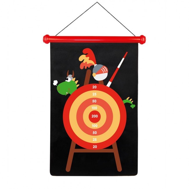 Magnetyczne rzutki Scratch  - Rycerz