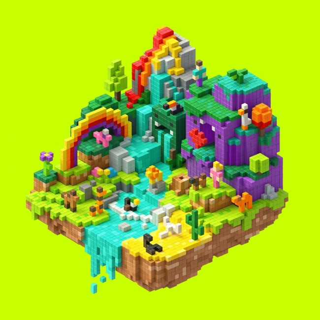 Klocki magnetyczne Pixio - 400