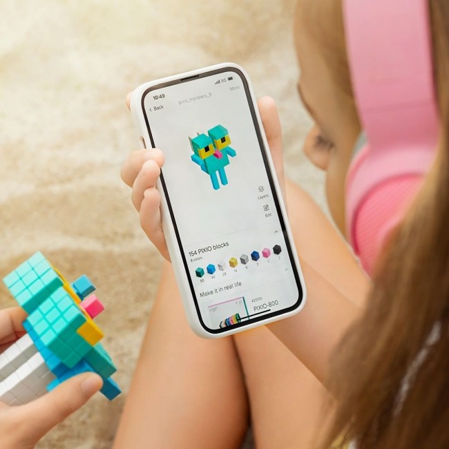 Klocki magnetyczne Pixio - 400