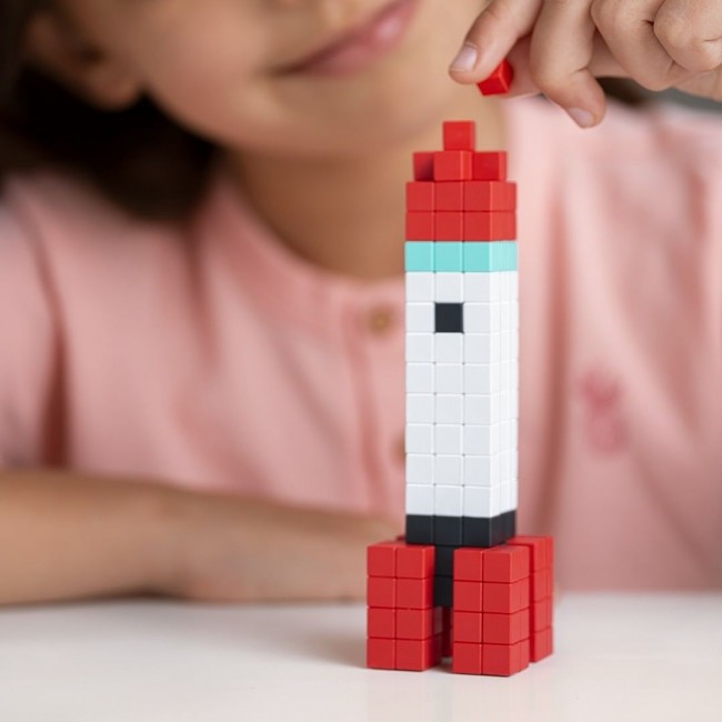 Klocki magnetyczne Pixio - 400