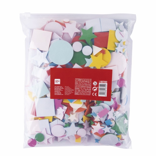 Naklejki z pianki EVA Apli Kids 500 szt.