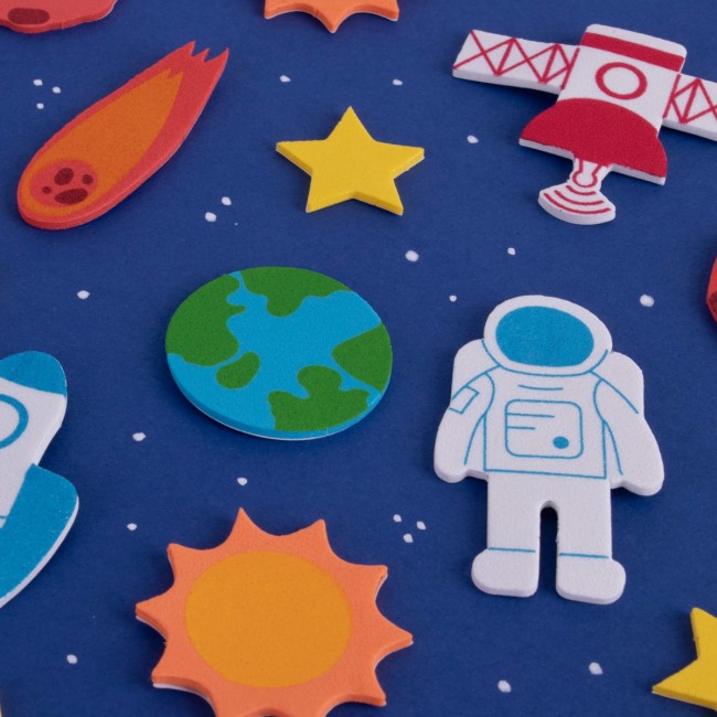 Naklejki z pianki EVA Apli Kids - Kosmos