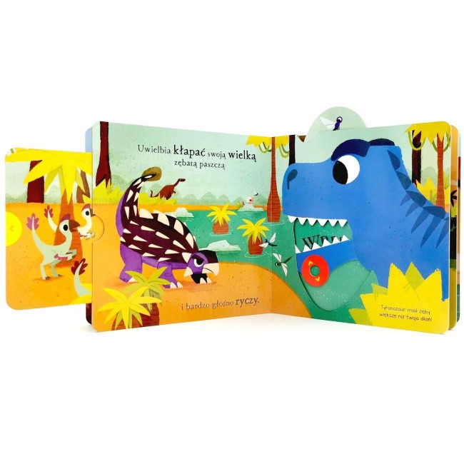 Książka "Akademia mądrego dziecka. Tyranozaur" Wydawnictwo Harperkids