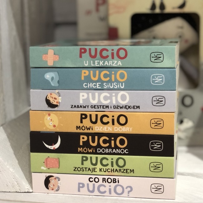 Książka "Pucio rośnie zdrowo" wydawnictwo Nasza Księgarnia