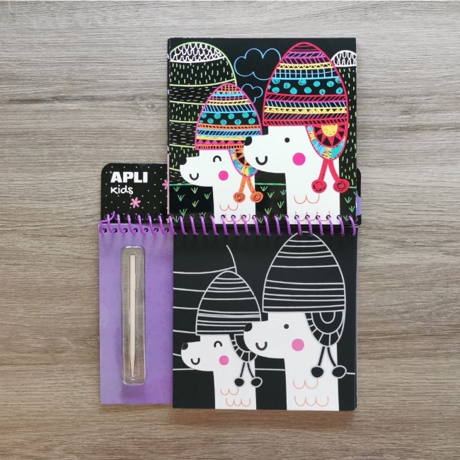 Wydrapywanka Apli Kids - Happy