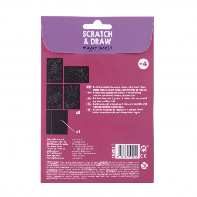 Mini wydrapywanki Apli Kids - Magiczny świat