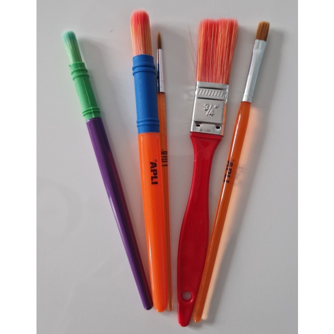 Zestaw pędzli Apli Kids - 5 szt.