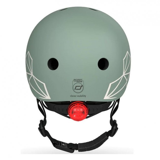Kask dla dzieci SCOOTANDRIDE XXS-S 1-5 lat - Green Lines
