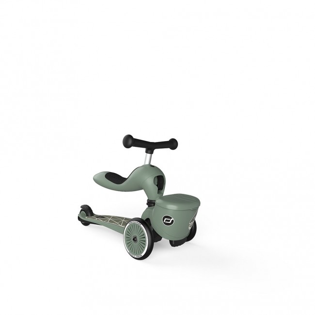 Hulajnoga i rowerek 2w1 Highwaykick 1 Lifestyle SCOOTANDRIDE 1-5 lat - Green Lines